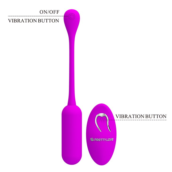 OVO PRETTY LOVE – LECHIES DE CONTROLE REMOTO USB DE SILICONE