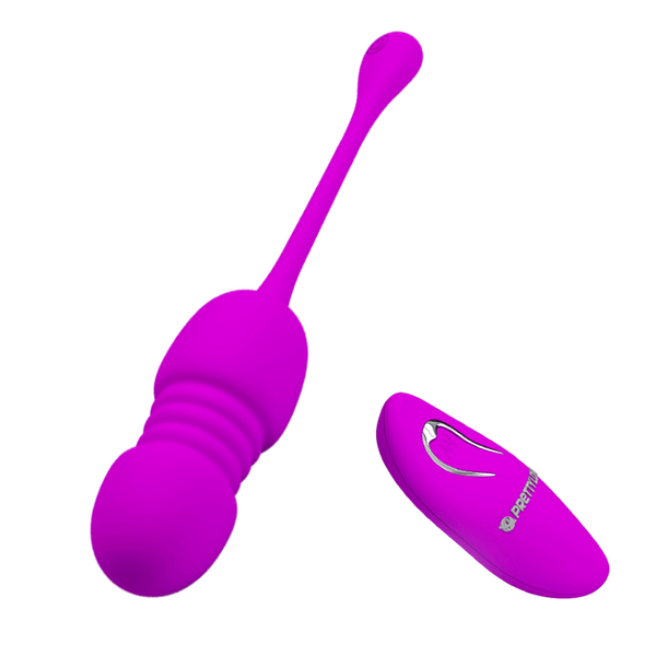 OVO PRETTY LOVE – CALLIERI DE CONTROLE REMOTO USB DE SILICONE