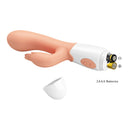 VIBRADOR  BLOODY MARY COM ESTIMULADOR DE CLITÓRIS