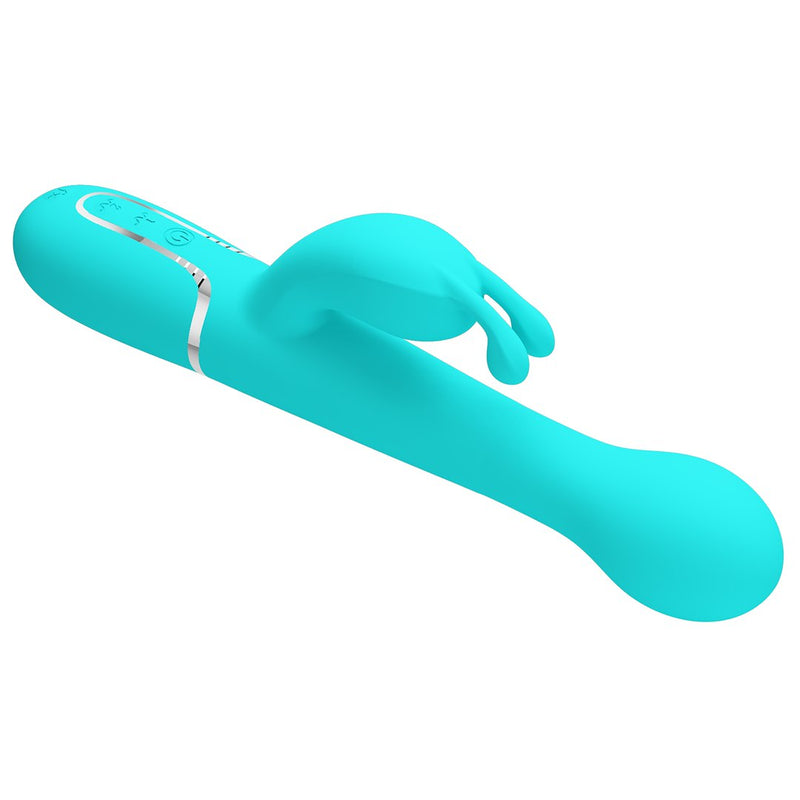 VIBRADOR PRETTYLOVE DEJON COM BOLAS DE IMPULSO E ROTAÇÃO USB