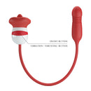 ASHLYNN ESTIMULADOR CLITORIS DE LÍNGUA E UM  MINI PÉNIS COM VIBRAÇÃO USB