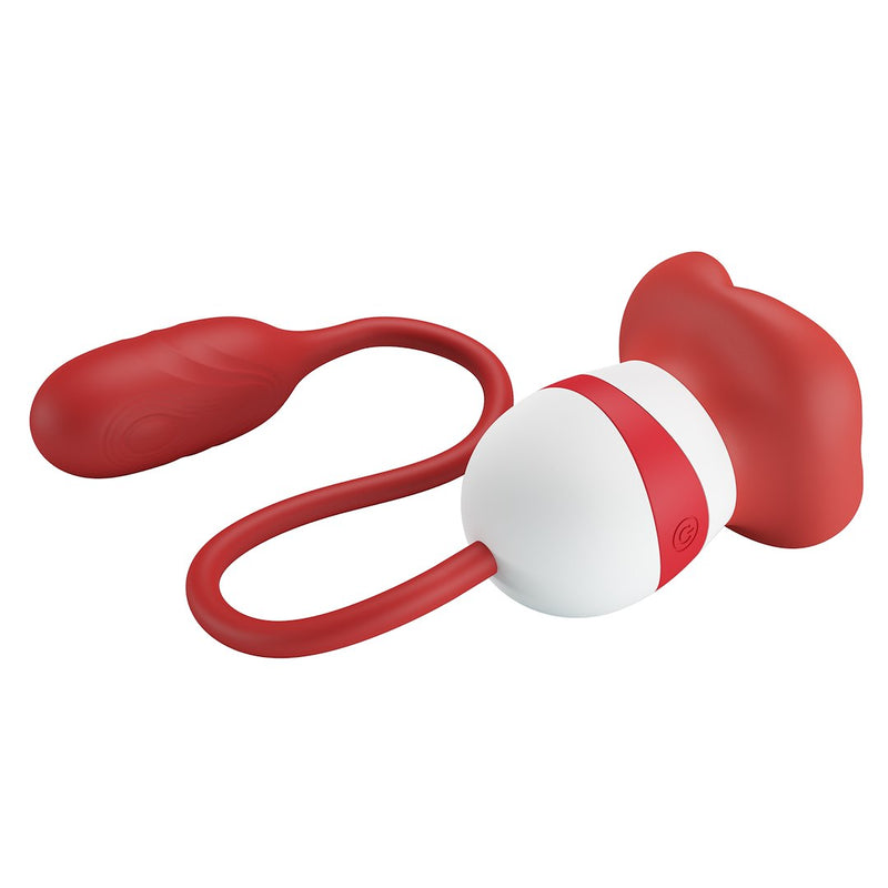ALIYAH ESTIMULADOR CLITORIS DE LÍNGUA E MINI BOLA COM VIBRAÇÃO USB