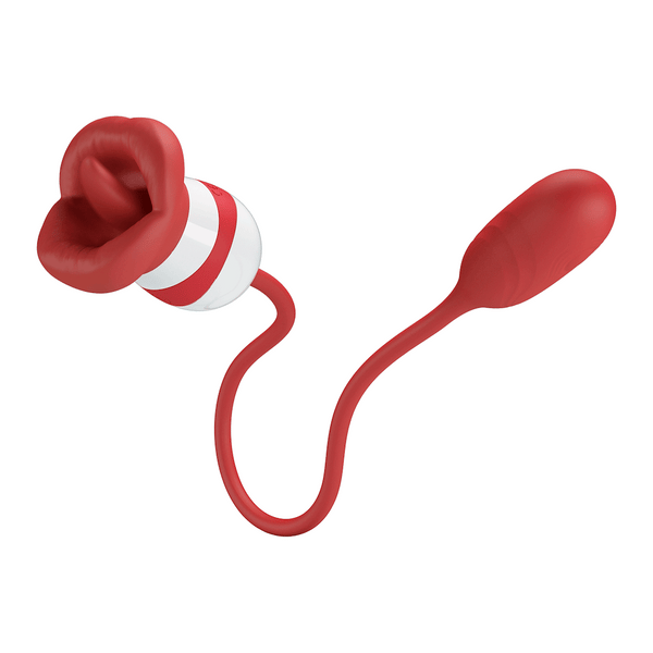 ALIYAH ESTIMULADOR CLITORIS DE LÍNGUA E MINI BOLA COM VIBRAÇÃO USB