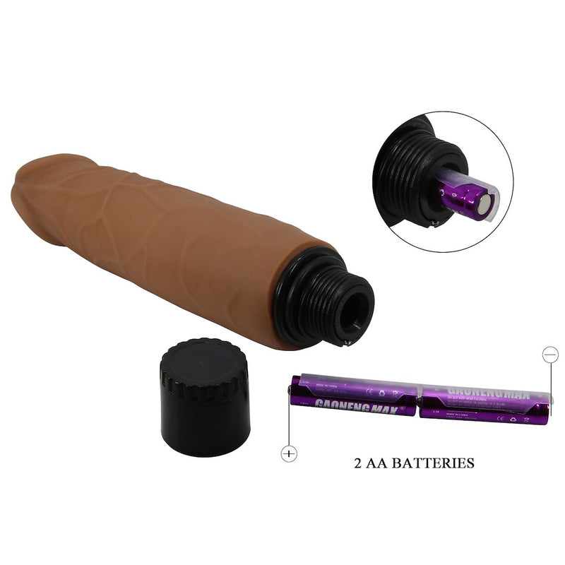 VIBRADOR REALISTICO SLIDING SKIN WALDORF