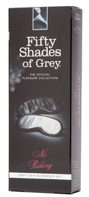 2 VENDAS PARA OS OLHOS FIFTY SHADES OF GREY