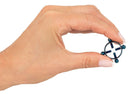 PINÇAS PARA MAMILOS EM METAL AZUL