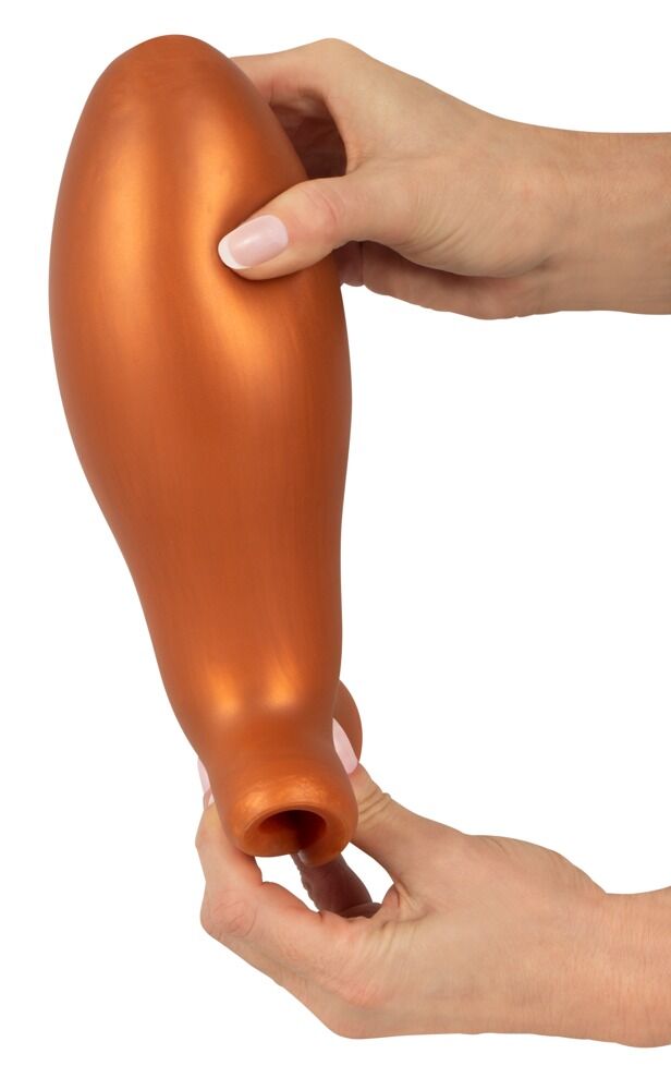 PLUG ANAL BIG SOFT LARANJA 21 CM