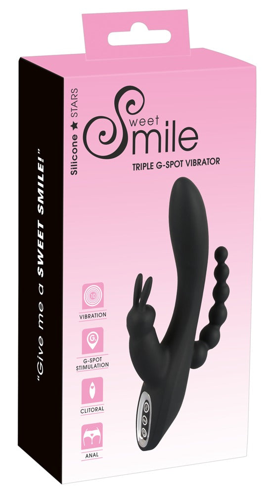 VIBRADOR SMILE TRIPLE PONTO G