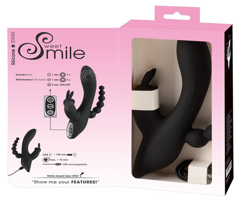 VIBRADOR SMILE TRIPLE PONTO G