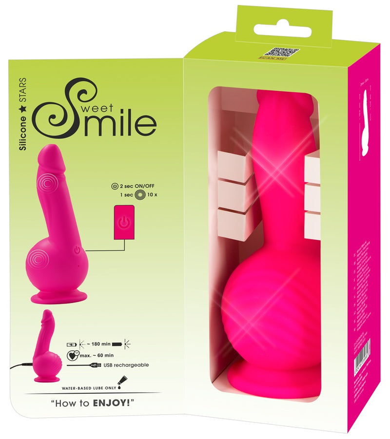 SWEET SMILE VIBRADOR PODEROSO USB