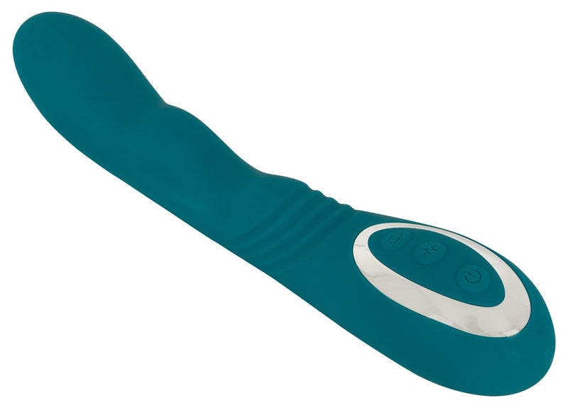 VIBRADOR COM ROTAÇÃO E ESTIMULAÇÃO PONTO G