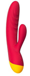 VIBRADOR COM ESTIMULADOR CLITORIANO ROMP JAZZ USB