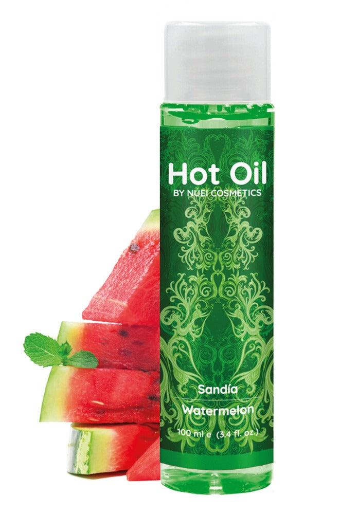 OLEO DE MASSAGEM EFEITO CALOR NUEI MELANCIA 100ML