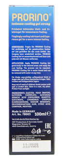 GEL PRORINO COOLING STRONG 100ML