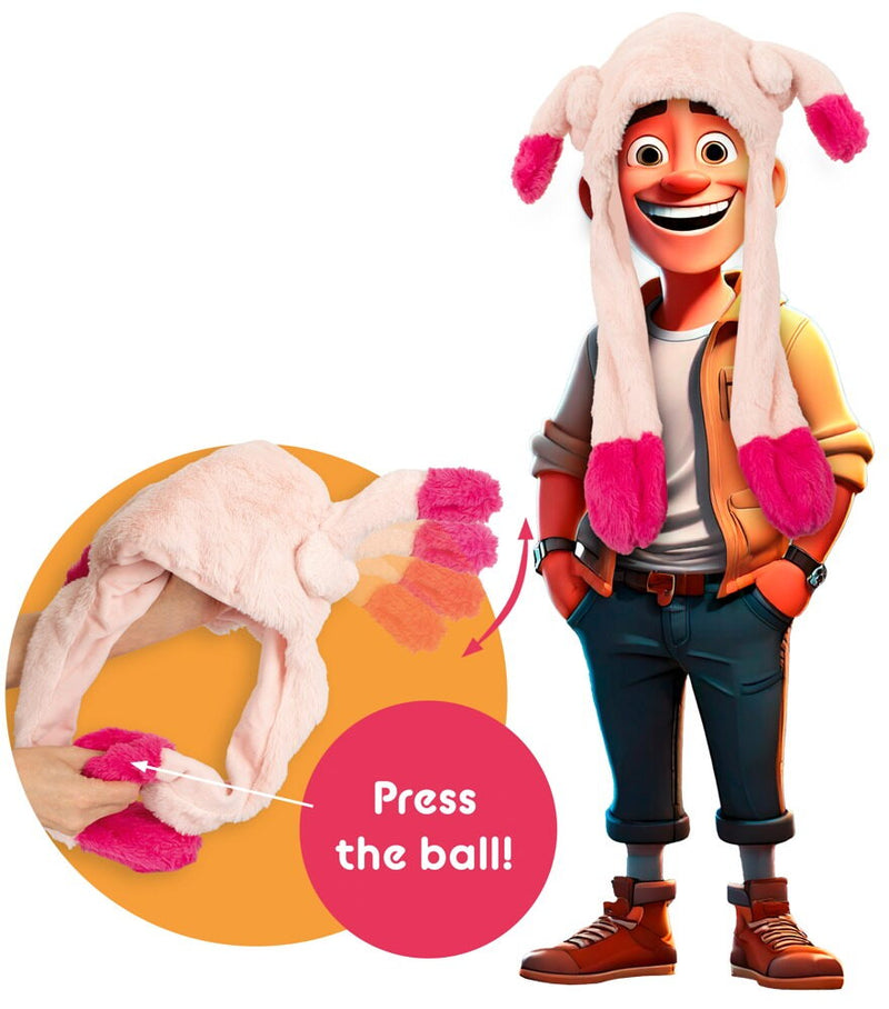 CHAPÉU COM DOIS PÉNIS MÓVEIS