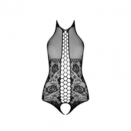 BODY BS094 PRETO EROTIC LINE PASSION TAM. ÚNICO