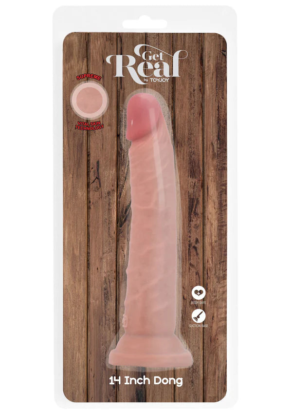 DILDO REALÍSTICO DELUXE DUAL DENSITY DONG 14