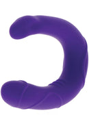 DILDO DUPLO DE SILICONE LILÁS
