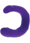 DILDO DUPLO DE SILICONE LILÁS