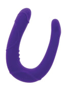 DILDO DUPLO DE SILICONE LILÁS