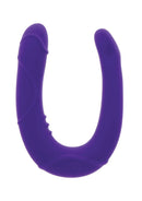 DILDO DUPLO DE SILICONE LILÁS