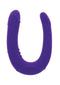 DILDO DUPLO DE SILICONE LILÁS