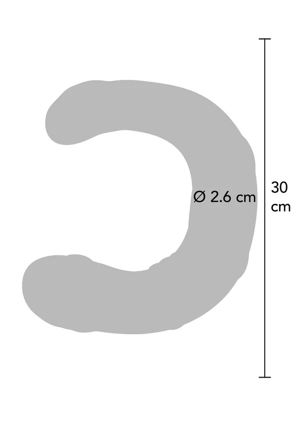 DILDO DUPLO DE SILICONE LILÁS