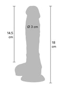 DILDO RAINBOW LOVER ARCO-ÍRIS 7"
