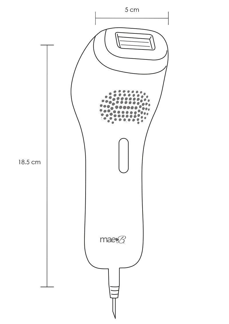 DISPOSITIVO DE DEPILAÇÃO MAE B IPL