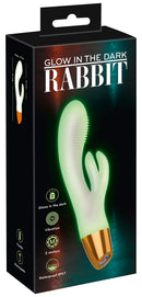 VIBRADOR RABBIT QUE BRILHA NO ESCURO USB