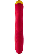 VIBRADOR COM ESTIMULADOR CLITORIANO ROMP JAZZ USB