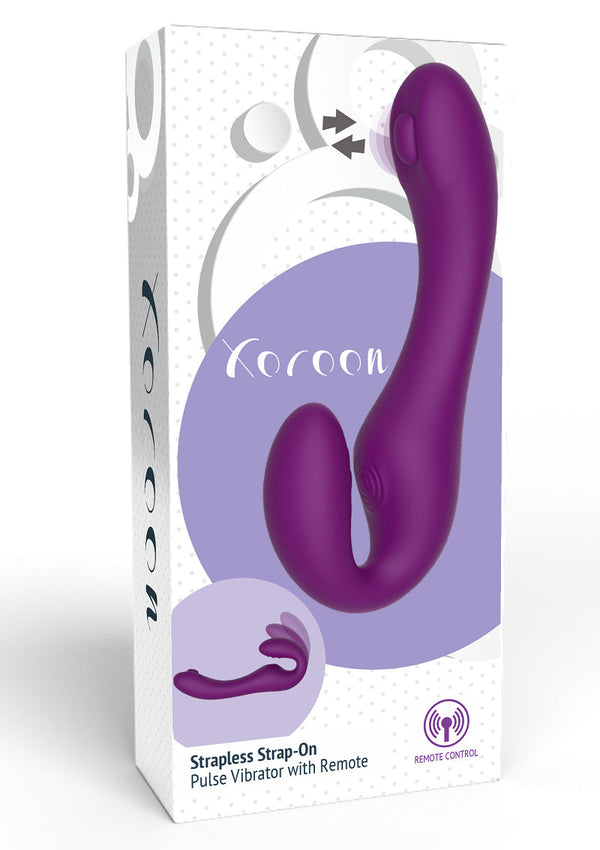 VIBRADOR DUPLO SEM ARNÊS COM CONTROLE REMOTO