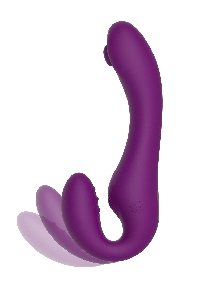 VIBRADOR DUPLO SEM ARNÊS COM CONTROLE REMOTO