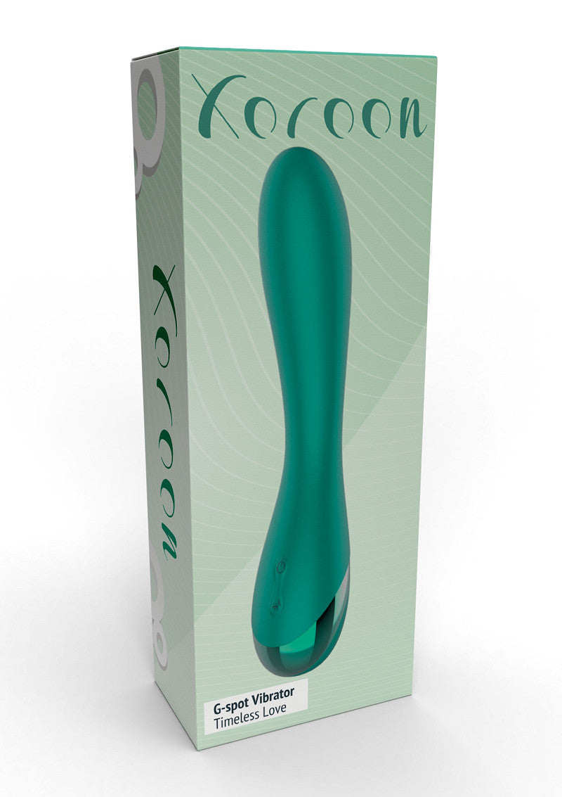 VIBRADOR TIMELESS LOVE G-SPOT VERDE USB