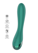 VIBRADOR TIMELESS LOVE G-SPOT VERDE USB