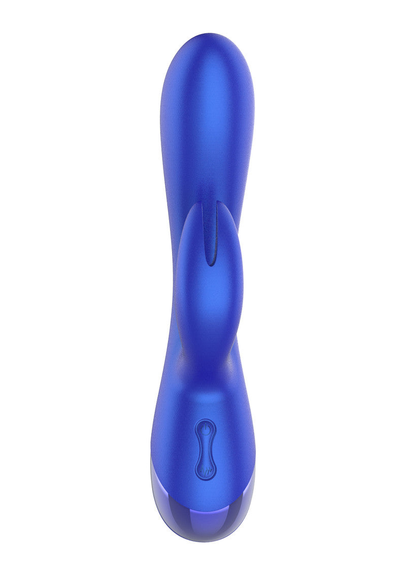 VIBRADOR EVERLASTING LOVE G-SPOT RABBIT AZUL USB