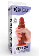 DILDO REALISTA SILICONE FORESKIN 15CM