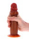 DILDO REALISTA SILICONE FORESKIN 19CM