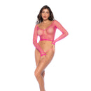 COLLANTS E BLUSA EM REDE TAM. ÚNICO