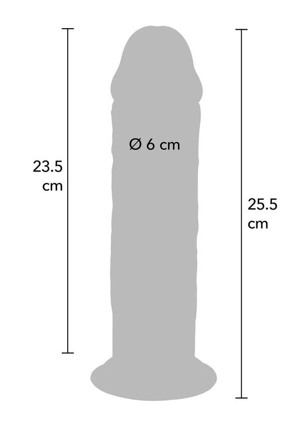 DILDO DELUXE DUAL DENSITY 25,5CM