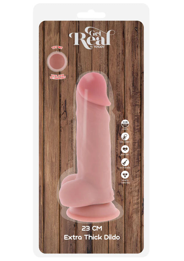 DILDO DELUXE DUAL DENSITY 20,5CM