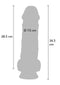 DILDO DELUXE DUAL DENSITY 31 CM