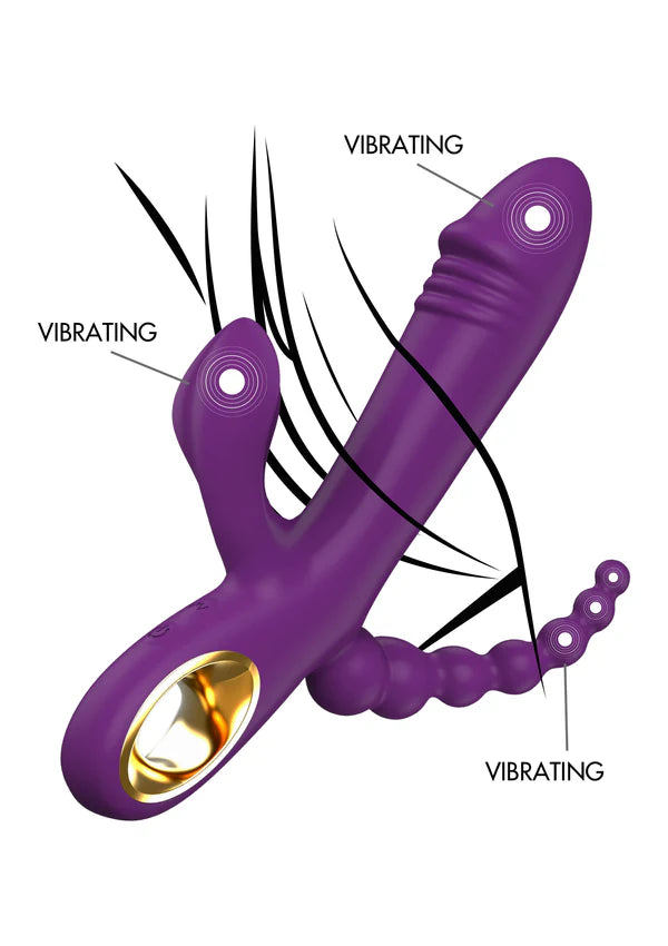 VIBRADOR TRIPLO CALEONA