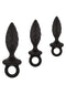 KIT DE 3 PLUGS ANAIS DE SILICONE