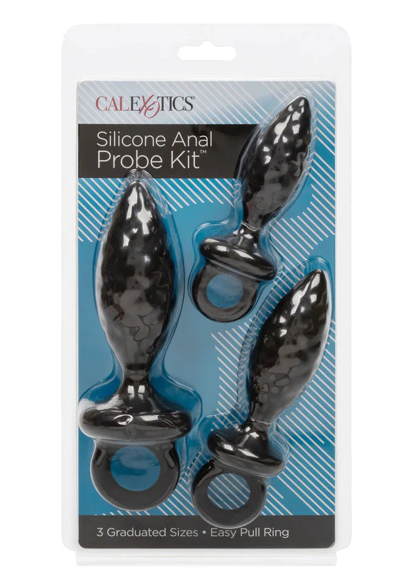 KIT DE 3 PLUGS ANAIS DE SILICONE
