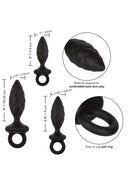 KIT DE 3 PLUGS ANAIS DE SILICONE