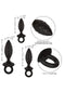 KIT DE 3 PLUGS ANAIS DE SILICONE