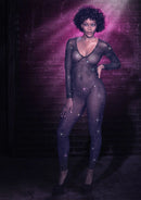 CATSUIT COM BRILHANTES