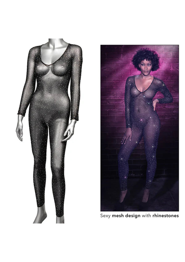 CATSUIT COM BRILHANTES