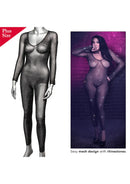 CATSUIT COM BRILHANTES